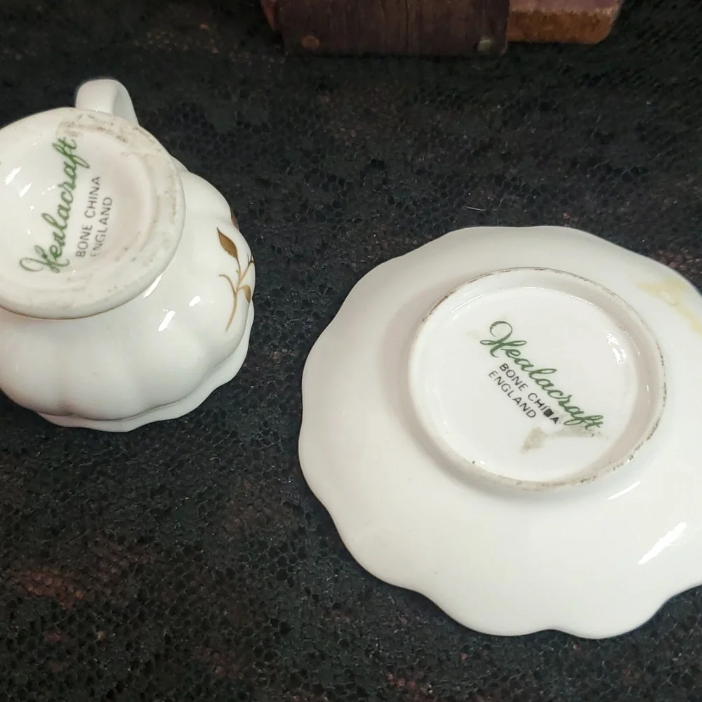 Vintage‎ Mini Tea Cup & Saucer Made in England